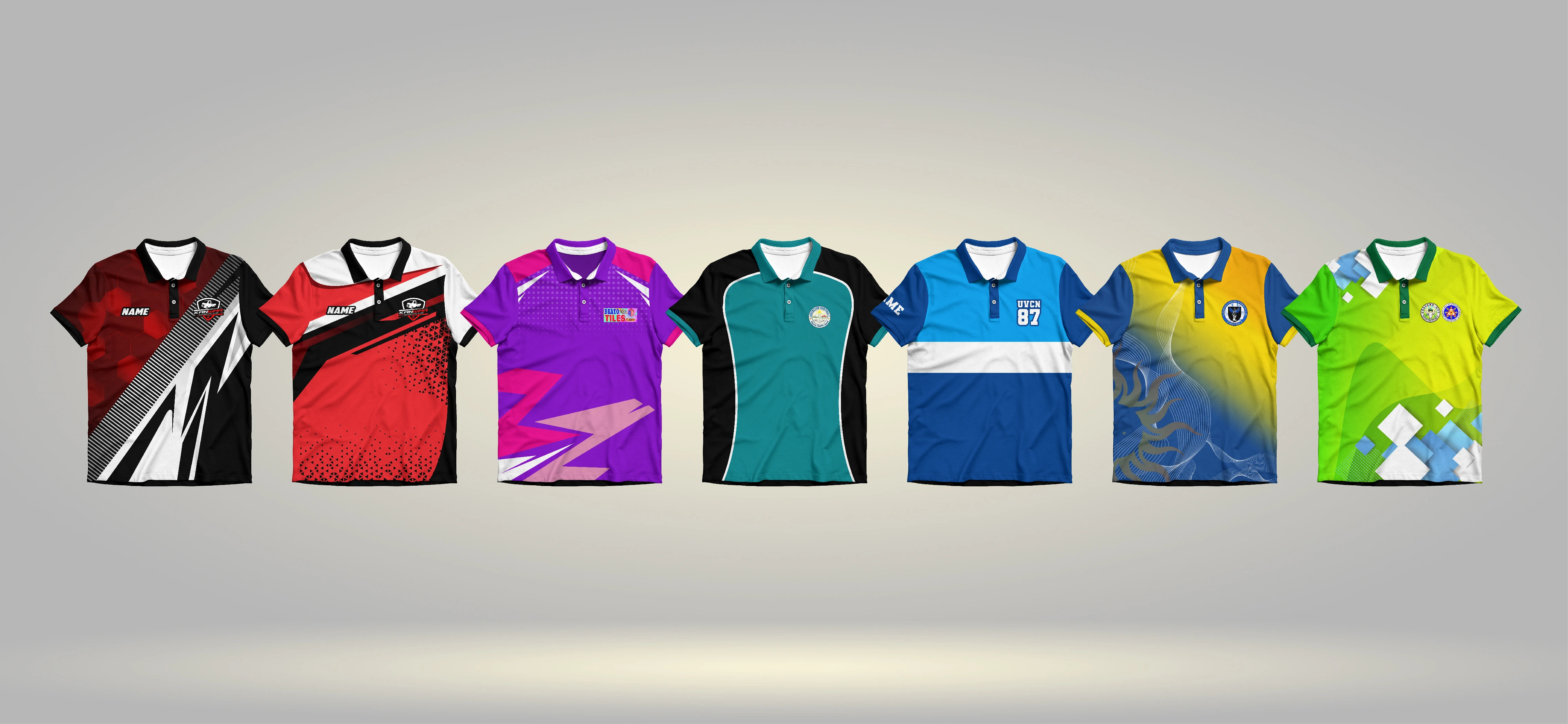 Full sublimation polo shirt