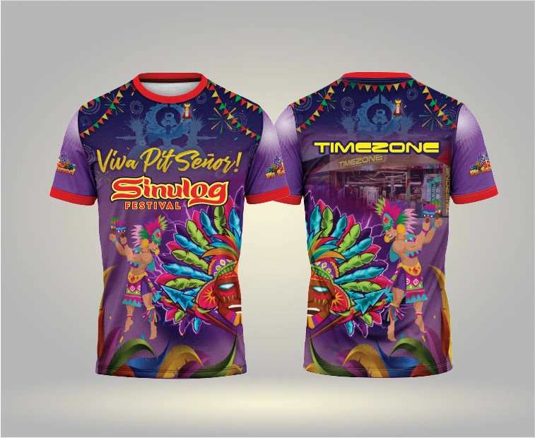 sinulog full sublimation t-shirt design