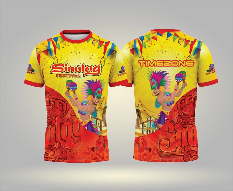 sinulog full sublimation t-shirt design